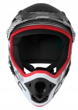 Kask rowerowy Force Tiger downhill czarny L/XL FullFace