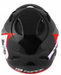 Kask rowerowy Force Tiger downhill czarny L/XL FullFace