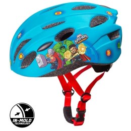 Kask rowerowy Seven In-Mold Avengers 9076 rozmiar M niebieski