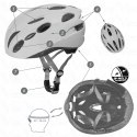 Kask rowerowy Seven In-Mold Avengers 9076 rozmiar M niebieski