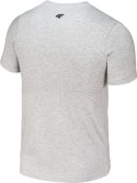 4F t-shirt dziecięcy szary bawełna rozmiar 128 (123 - 128 cm)