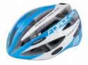 FORCE ROAD Kask rowerowy niebiesko-biały 58-61cm