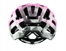 Kask rowerowy Force Hawk czarno-różowy L-XL szosa