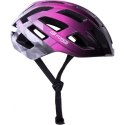 Kask rowerowy Force Hawk czarno-różowy L-XL szosa