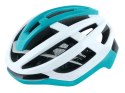 Kask rowerowy Force Lynx biało-turkusowy L/XL