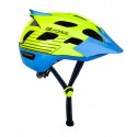 Kask rowerowy Force Raptor MTB fluo-niebieski L/XL