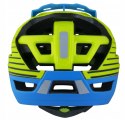 Kask rowerowy Force Raptor MTB fluo-niebieski L/XL