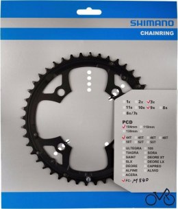 Zębatka rowerowa SHIMANO FC-M540/470