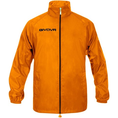 Kurtka Givova Rain Basico Fluo pomarańczowa RJ001 0028 XL Givova