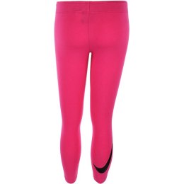 Legginsy dla dzieci Nike G NSW Tight Club Logo różowe 844965 615 L Nike