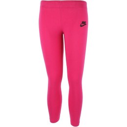 Legginsy dla dzieci Nike G NSW Tight Club Logo różowe 844965 615 M Nike