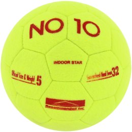 Piłka nożna NO10 Indoor Star żółta 56030 4 NO10