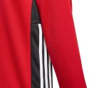 Bluza dla dzieci adidas Regista 18 Training Top JUNIOR czerwona CZ8656 116cm Adidas teamwear