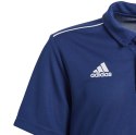 Koszulka dla dzieci adidas Core 18 Polo JUNIOR granatowy CV3680 116cm Adidas teamwear