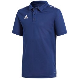 Koszulka dla dzieci adidas Core 18 Polo JUNIOR granatowy CV3680 176cm Adidas teamwear