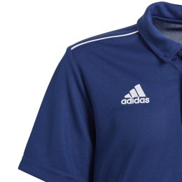 Koszulka dla dzieci adidas Core 18 Polo JUNIOR granatowy CV3680 176cm Adidas teamwear