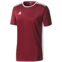 Koszulka dla dzieci adidas Entrada 18 Jersey JUNIOR bordowa CE9564 116cm Adidas teamwear