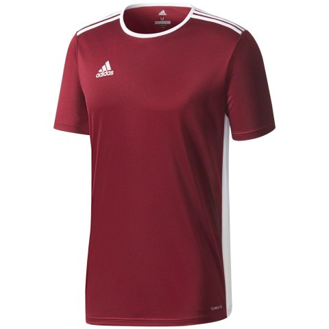 Koszulka dla dzieci adidas Entrada 18 Jersey JUNIOR bordowa CE9564 116cm Adidas teamwear