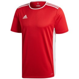 Koszulka dla dzieci adidas Entrada 18 Jersey JUNIOR czerwona CF1050 116cm Adidas teamwear