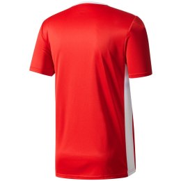 Koszulka dla dzieci adidas Entrada 18 Jersey JUNIOR czerwona CF1050 116cm Adidas teamwear