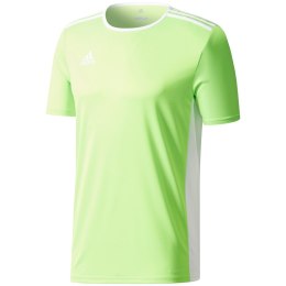 Koszulka dla dzieci adidas Entrada 18 Jersey JUNIOR limonkowa CE9755 116cm Adidas teamwear