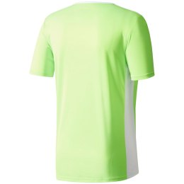 Koszulka dla dzieci adidas Entrada 18 Jersey JUNIOR limonkowa CE9755 116cm Adidas teamwear