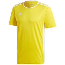 Koszulka dla dzieci adidas Entrada 18 Jersey JUNIOR żółta CF1039 116cm Adidas teamwear