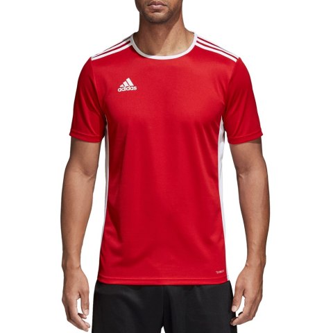 Koszulka męska adidas Entrada 18 Jersey czerwona CF1038 2XL Adidas teamwear