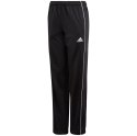 Spodnie dla dzieci adidas Core 18 Polyester JUNIOR czarne CE9049 140cm Adidas teamwear