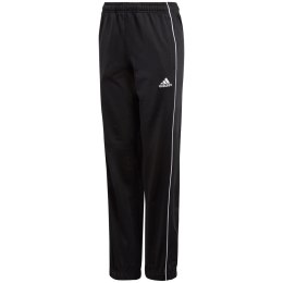 Spodnie dla dzieci adidas Core 18 Polyester JUNIOR czarne CE9049 140cm Adidas teamwear