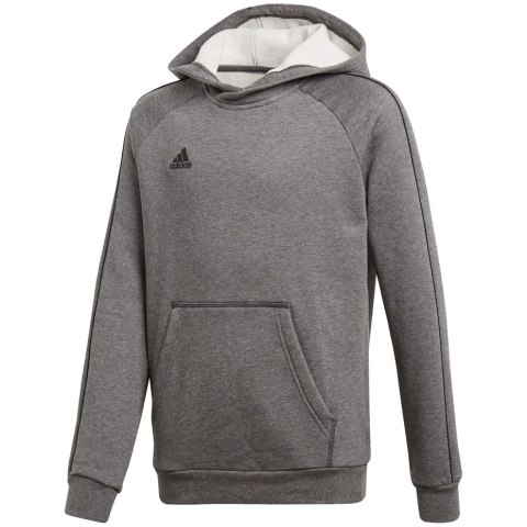 Bluza dla dzieci adidas Core 18 Hoody JUNIOR szara CV3429 128cm Adidas teamwear