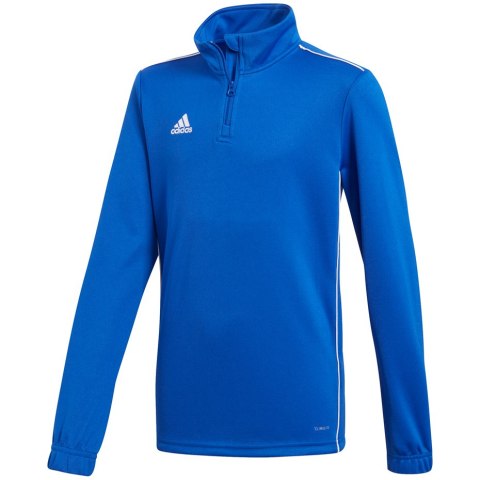 Bluza dla dzieci adidas Core 18 Training Top JUNIOR niebieska CV4140 116cm Adidas teamwear