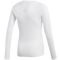 Koszulka dla dzieci adidas Alphaskin Sport LS Tee JUNIOR biała CW7325 128cm Adidas teamwear