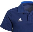 Koszulka dla dzieci adidas Condivo 18 Cotton Polo JUNIOR granatowa CF4368 128cm Adidas teamwear