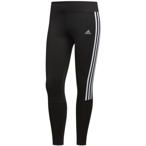 Legginsy damskie adidas Run 3S TGT W czarne CZ8095 M Adidas