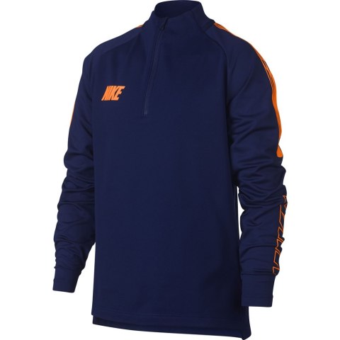 Bluza dla dzieci Nike Dri-FIT Squad JUNIOR granatowa BQ3764 492 L Nike Football