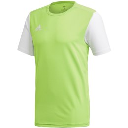 Koszulka dla dzieci adidas Estro 19 Jersey JUNIOR limonkowa GH1663 116cm Adidas teamwear