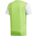 Koszulka dla dzieci adidas Estro 19 Jersey JUNIOR limonkowa GH1663 116cm Adidas teamwear