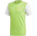 Koszulka dla dzieci adidas Estro 19 Jersey JUNIOR limonkowa GH1663 164cm Adidas teamwear