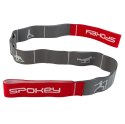 Taśma do jogi Spokey Yoga Tape szaro-czerwona 924436 Spokey