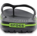 Klapki Crocs Crocband Flip grafitowo-zielone 11033 0A1 36-37 Crocs