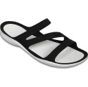 Klapki damskie Crocs Swiftwater Sandal W czarno-białe 203998 066 34-35 Crocs