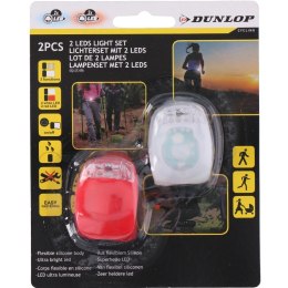 Lampka rowerowa Dunlop Bicycle light led 2 szt. SC 05320-2053202 Dunlop