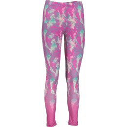 Legginsy damskie Joma Long Tight Grafity różowe 900342.500 L Joma