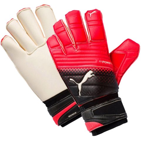 Rękawice bramkarskie Puma Evo Power Grip 2.3 GC czerwono-czarno-białe 041223 20 10 Puma