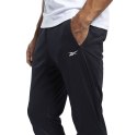 Spodnie męskie Reebok Workout Knit Pants czarne FJ4057 S Reebok