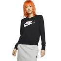 Bluza damska Nike Essentials Crew FLC HBR czarna BV4112 010 M Nike