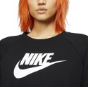 Bluza damska Nike Essentials Crew FLC HBR czarna BV4112 010 M Nike