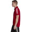 Koszulka męska adidas Condivo 20 Polo czerwono-biała ED9235 XS Adidas teamwear