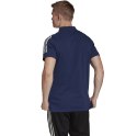 Koszulka męska adidas Condivo 20 Polo granatowo-biała ED9245 S Adidas teamwear